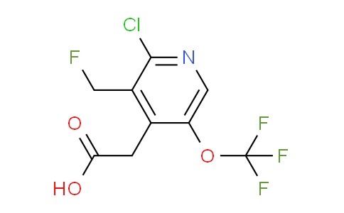 AM176347 | 1803701-46-3 | 2-Chloro-3-(fluoromethyl)-5-(trifluoromethoxy)pyridine-4-acetic acid