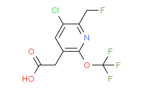 AM176360 | 1804620-63-0 | 3-Chloro-2-(fluoromethyl)-6-(trifluoromethoxy)pyridine-5-acetic acid