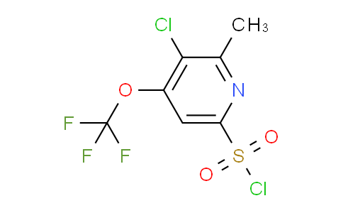 AM176361 | 1806241-15-5 | 3-Chloro-2-methyl-4-(trifluoromethoxy)pyridine-6-sulfonyl chloride
