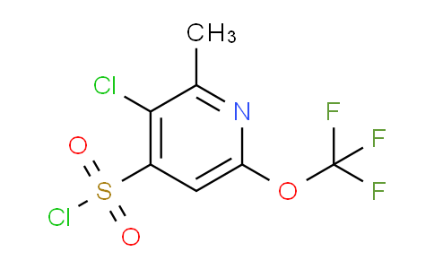 AM176364 | 1804561-36-1 | 3-Chloro-2-methyl-6-(trifluoromethoxy)pyridine-4-sulfonyl chloride