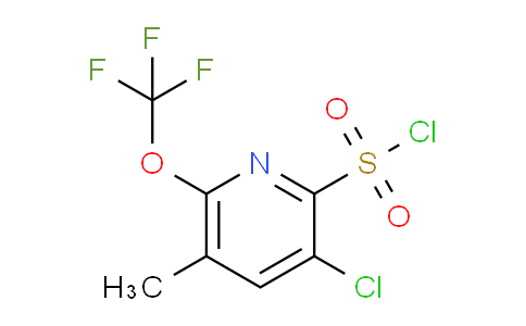 AM176371 | 1806241-21-3 | 3-Chloro-5-methyl-6-(trifluoromethoxy)pyridine-2-sulfonyl chloride