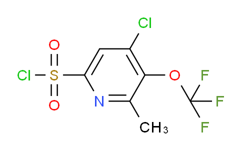 AM176373 | 1804807-20-2 | 4-Chloro-2-methyl-3-(trifluoromethoxy)pyridine-6-sulfonyl chloride