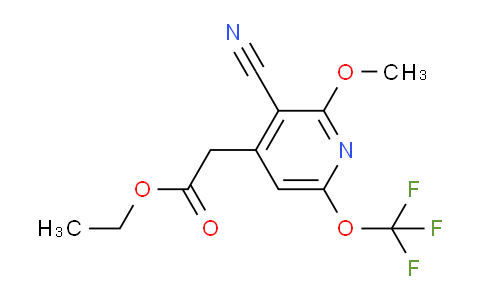 AM176377 | 1806151-26-7 | Ethyl 3-cyano-2-methoxy-6-(trifluoromethoxy)pyridine-4-acetate