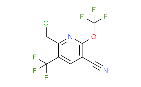AM176378 | 1804335-65-6 | 2-(Chloromethyl)-5-cyano-6-(trifluoromethoxy)-3-(trifluoromethyl)pyridine