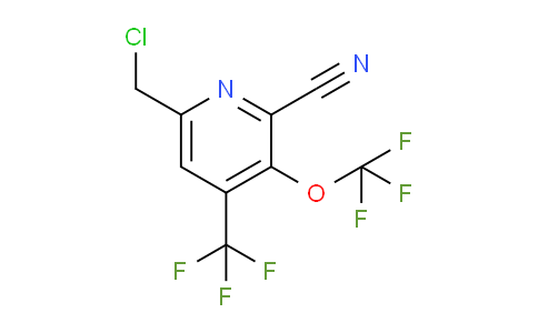 AM176381 | 1804708-99-3 | 6-(Chloromethyl)-2-cyano-3-(trifluoromethoxy)-4-(trifluoromethyl)pyridine
