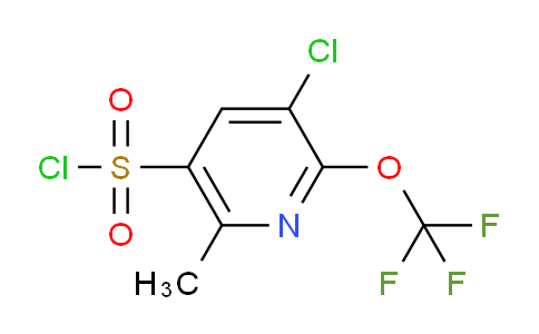 AM176382 | 1804561-49-6 | 3-Chloro-6-methyl-2-(trifluoromethoxy)pyridine-5-sulfonyl chloride