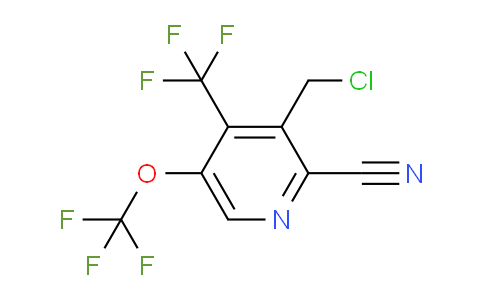 AM176383 | 1804342-24-2 | 3-(Chloromethyl)-2-cyano-5-(trifluoromethoxy)-4-(trifluoromethyl)pyridine