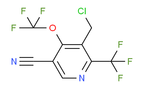 AM176391 | 1804336-12-6 | 3-(Chloromethyl)-5-cyano-4-(trifluoromethoxy)-2-(trifluoromethyl)pyridine
