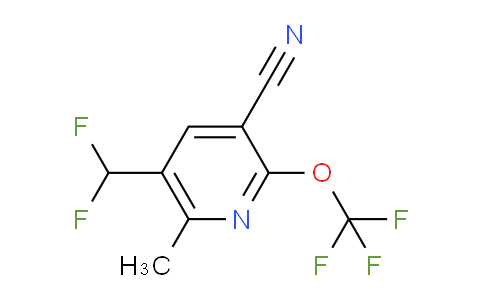 AM176394 | 1804702-58-6 | 3-Cyano-5-(difluoromethyl)-6-methyl-2-(trifluoromethoxy)pyridine