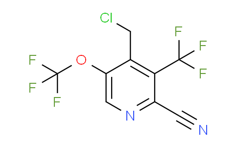 AM176395 | 1804336-24-0 | 4-(Chloromethyl)-2-cyano-5-(trifluoromethoxy)-3-(trifluoromethyl)pyridine