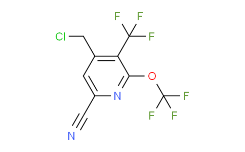 AM176397 | 1804448-87-0 | 4-(Chloromethyl)-6-cyano-2-(trifluoromethoxy)-3-(trifluoromethyl)pyridine