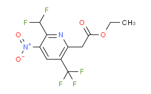 AM17640 | 1361918-87-7 | Ethyl 2-(difluoromethyl)-3-nitro-5-(trifluoromethyl)pyridine-6-acetate