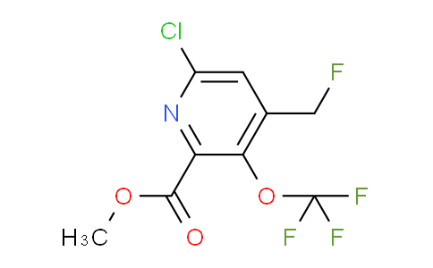 AM176401 | 1803701-10-1 | Methyl 6-chloro-4-(fluoromethyl)-3-(trifluoromethoxy)pyridine-2-carboxylate