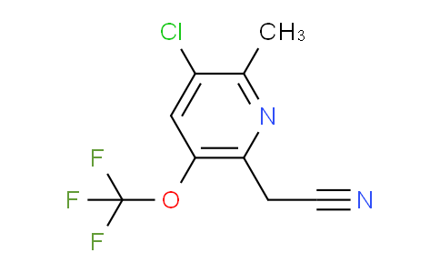 AM176405 | 1806098-76-9 | 3-Chloro-2-methyl-5-(trifluoromethoxy)pyridine-6-acetonitrile