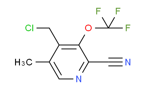 AM176406 | 1804818-14-1 | 4-(Chloromethyl)-2-cyano-5-methyl-3-(trifluoromethoxy)pyridine