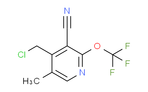 AM176409 | 1804330-39-9 | 4-(Chloromethyl)-3-cyano-5-methyl-2-(trifluoromethoxy)pyridine