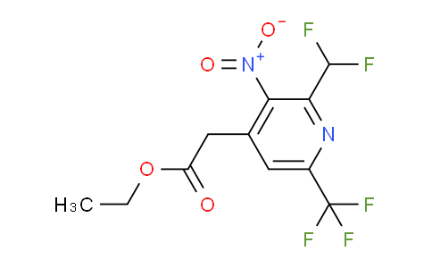 AM17641 | 1361785-34-3 | Ethyl 2-(difluoromethyl)-3-nitro-6-(trifluoromethyl)pyridine-4-acetate