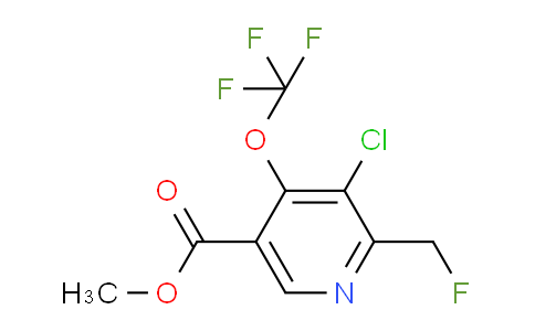 AM176410 | 1804473-28-6 | Methyl 3-chloro-2-(fluoromethyl)-4-(trifluoromethoxy)pyridine-5-carboxylate