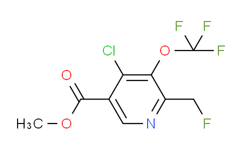 AM176421 | 1804793-89-2 | Methyl 4-chloro-2-(fluoromethyl)-3-(trifluoromethoxy)pyridine-5-carboxylate
