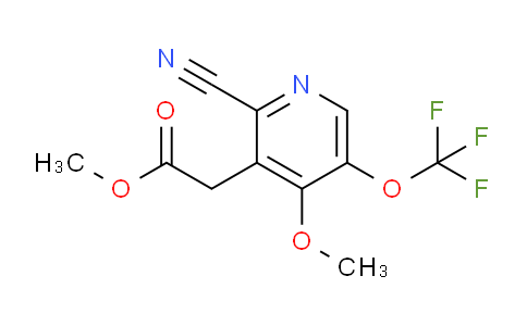 AM176434 | 1804785-99-6 | Methyl 2-cyano-4-methoxy-5-(trifluoromethoxy)pyridine-3-acetate