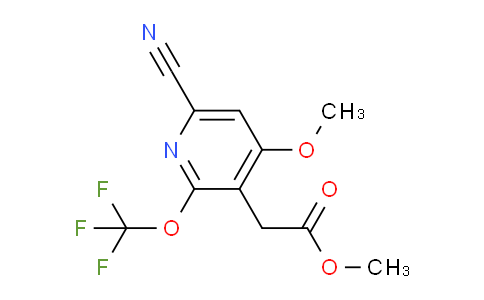 AM176436 | 1806253-65-5 | Methyl 6-cyano-4-methoxy-2-(trifluoromethoxy)pyridine-3-acetate