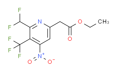 AM17644 | 1361697-09-7 | Ethyl 2-(difluoromethyl)-4-nitro-3-(trifluoromethyl)pyridine-6-acetate