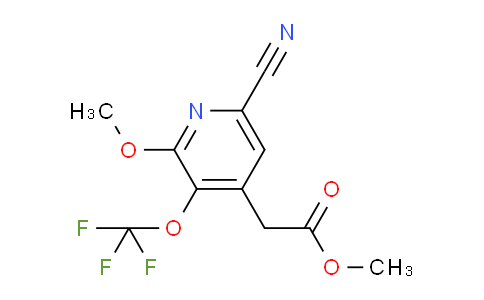 AM176442 | 1806063-15-9 | Methyl 6-cyano-2-methoxy-3-(trifluoromethoxy)pyridine-4-acetate