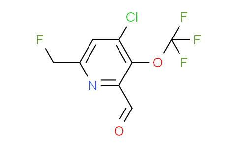 AM176443 | 1804555-51-8 | 4-Chloro-6-(fluoromethyl)-3-(trifluoromethoxy)pyridine-2-carboxaldehyde