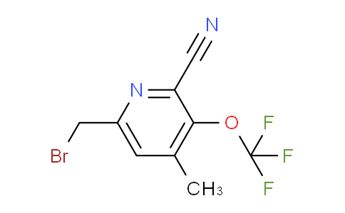 AM176444 | 1804787-95-8 | 6-(Bromomethyl)-2-cyano-4-methyl-3-(trifluoromethoxy)pyridine