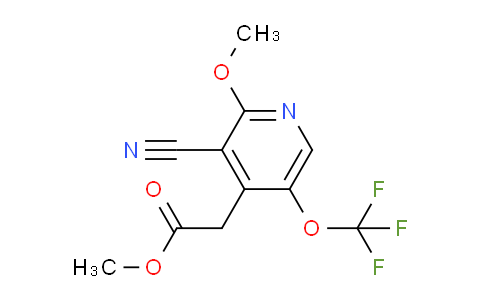 AM176445 | 1804400-58-5 | Methyl 3-cyano-2-methoxy-5-(trifluoromethoxy)pyridine-4-acetate