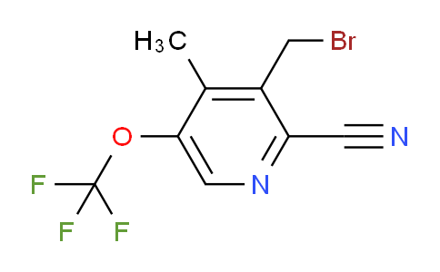 AM176446 | 1804395-32-1 | 3-(Bromomethyl)-2-cyano-4-methyl-5-(trifluoromethoxy)pyridine