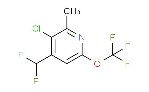 AM176447 | 1803619-56-8 | 3-Chloro-4-(difluoromethyl)-2-methyl-6-(trifluoromethoxy)pyridine