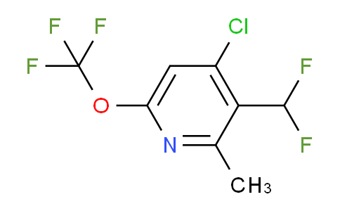 AM176455 | 1804560-34-6 | 4-Chloro-3-(difluoromethyl)-2-methyl-6-(trifluoromethoxy)pyridine