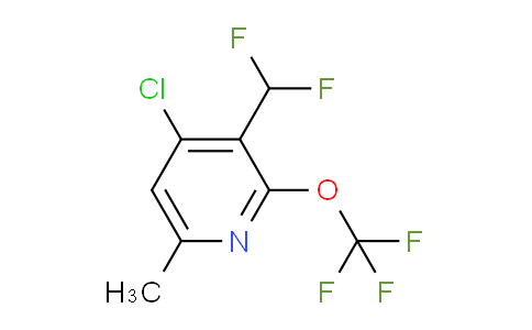 AM176456 | 1804819-45-1 | 4-Chloro-3-(difluoromethyl)-6-methyl-2-(trifluoromethoxy)pyridine