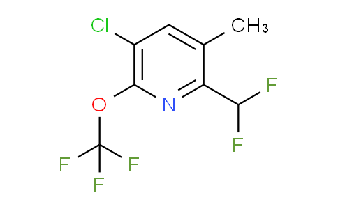 AM176458 | 1804560-40-4 | 5-Chloro-2-(difluoromethyl)-3-methyl-6-(trifluoromethoxy)pyridine