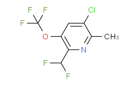 AM176460 | 1804737-38-9 | 3-Chloro-6-(difluoromethyl)-2-methyl-5-(trifluoromethoxy)pyridine