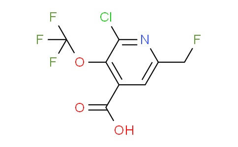 AM176463 | 1805939-75-6 | 2-Chloro-6-(fluoromethyl)-3-(trifluoromethoxy)pyridine-4-carboxylic acid