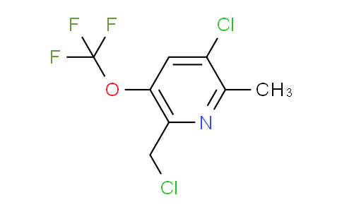 AM176468 | 1806235-60-8 | 3-Chloro-6-(chloromethyl)-2-methyl-5-(trifluoromethoxy)pyridine