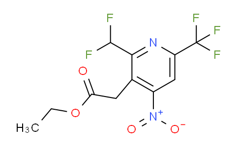 AM17647 | 1361880-66-1 | Ethyl 2-(difluoromethyl)-4-nitro-6-(trifluoromethyl)pyridine-3-acetate