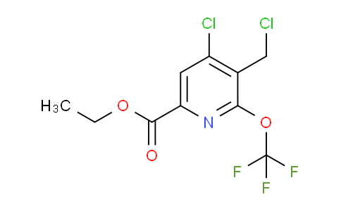 AM176480 | 1804623-60-6 | Ethyl 4-chloro-3-(chloromethyl)-2-(trifluoromethoxy)pyridine-6-carboxylate