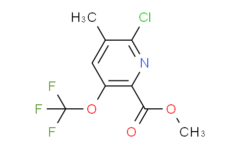 AM176481 | 1804557-14-9 | Methyl 2-chloro-3-methyl-5-(trifluoromethoxy)pyridine-6-carboxylate