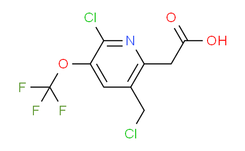 AM176491 | 1804795-43-4 | 2-Chloro-5-(chloromethyl)-3-(trifluoromethoxy)pyridine-6-acetic acid