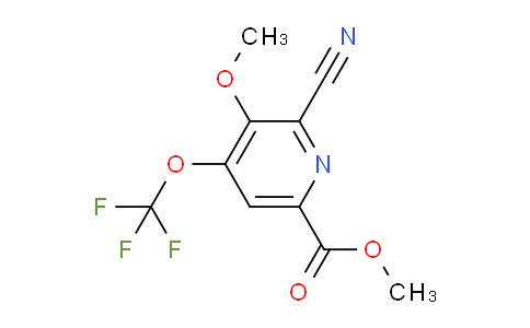 AM176492 | 1804784-88-0 | Methyl 2-cyano-3-methoxy-4-(trifluoromethoxy)pyridine-6-carboxylate