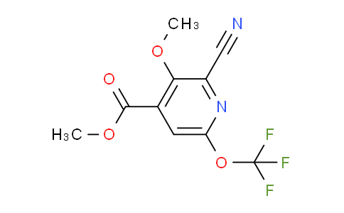AM176494 | 1806209-67-5 | Methyl 2-cyano-3-methoxy-6-(trifluoromethoxy)pyridine-4-carboxylate