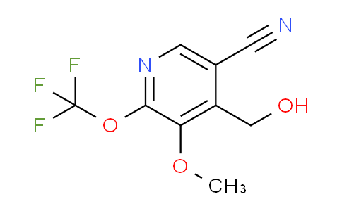 5-Cyano-3-methoxy-2-(trifluoromethoxy)pyridine-4-methanol
