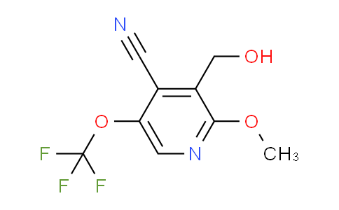4-Cyano-2-methoxy-5-(trifluoromethoxy)pyridine-3-methanol