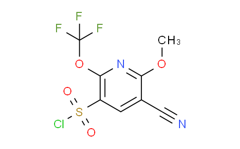 AM176510 | 1804730-94-6 | 3-Cyano-2-methoxy-6-(trifluoromethoxy)pyridine-5-sulfonyl chloride