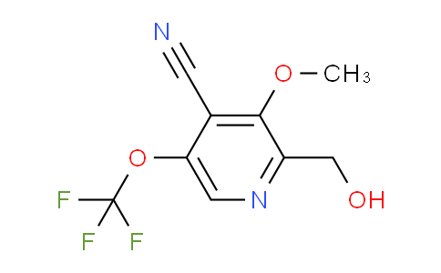 AM176511 | 1804332-75-9 | 4-Cyano-3-methoxy-5-(trifluoromethoxy)pyridine-2-methanol