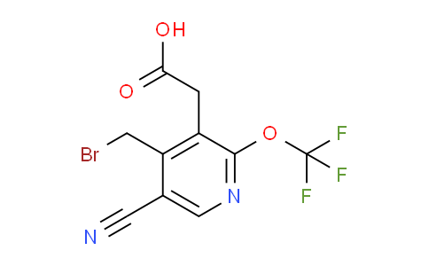 AM176516 | 1804787-72-1 | 4-(Bromomethyl)-5-cyano-2-(trifluoromethoxy)pyridine-3-acetic acid