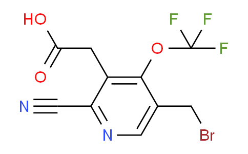 AM176518 | 1804296-60-3 | 5-(Bromomethyl)-2-cyano-4-(trifluoromethoxy)pyridine-3-acetic acid